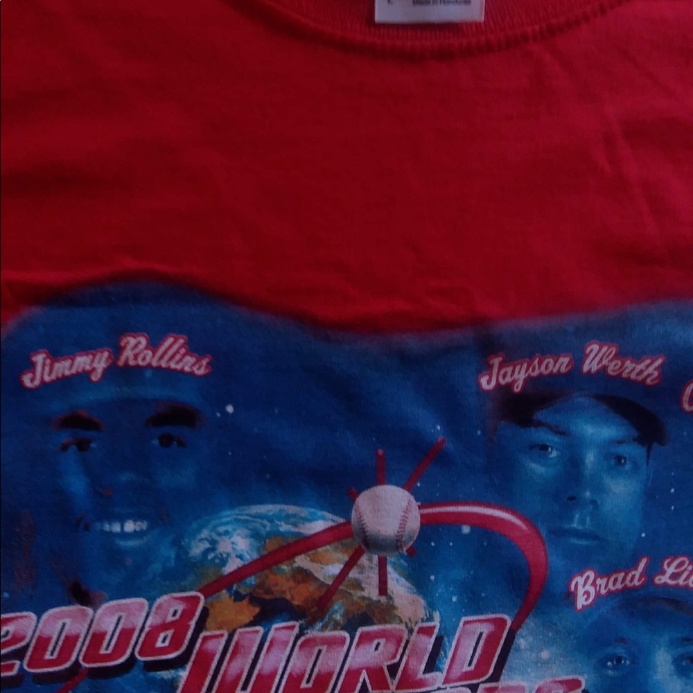Phillies 2008 Players T-shirt - Picture 2 of 2